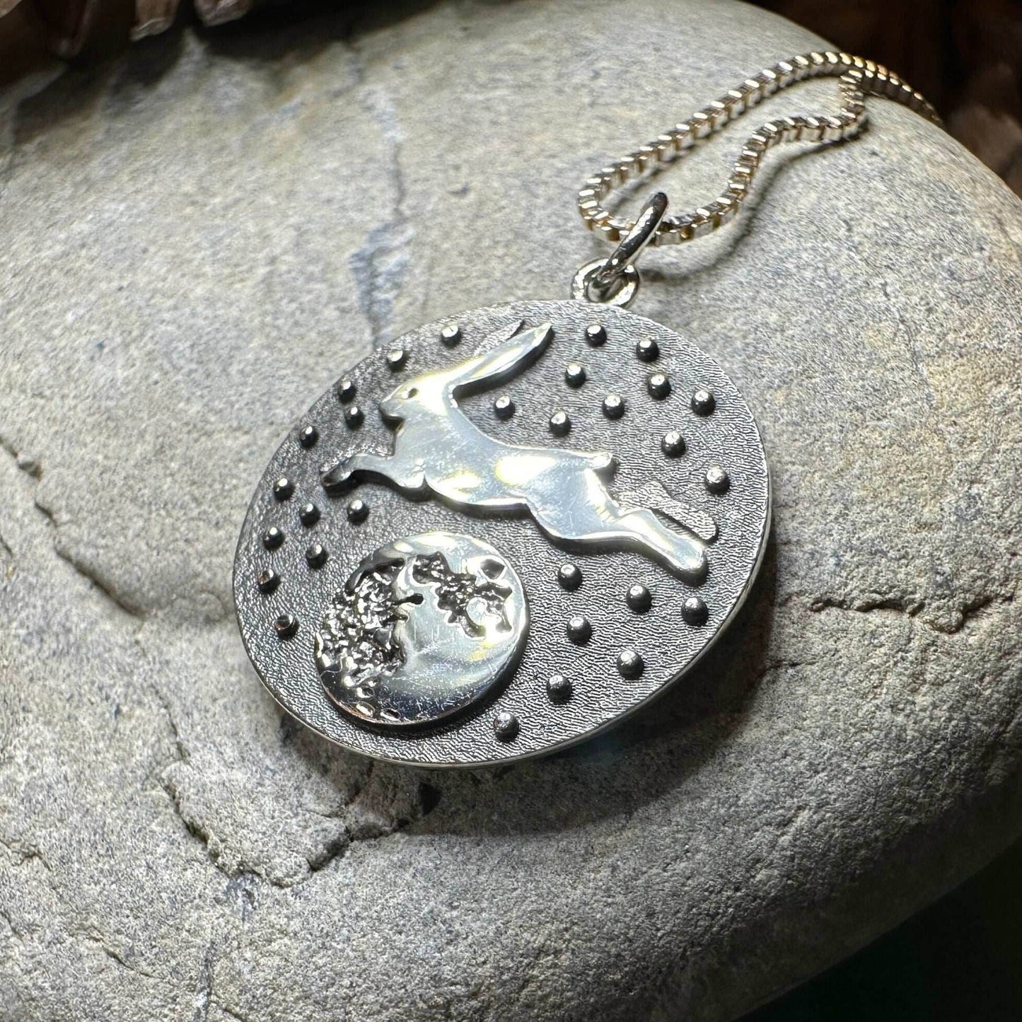 Moonjumper Rabbit Necklace - 18