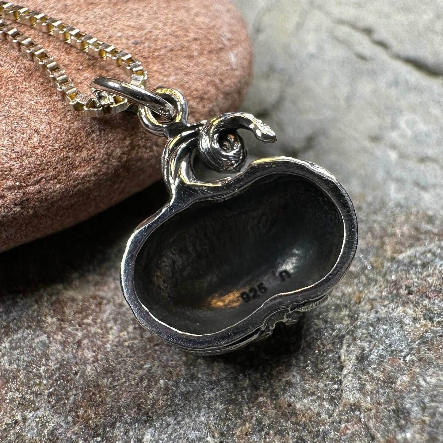 Realistic Autumn Pumpkin Necklace - 18