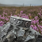 Cosmos Crescent Moon Ring