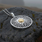 Modern Sun Necklace