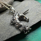 Gwenllian Unicorn Necklace - 18