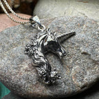 Gwenllian Unicorn Necklace - 18