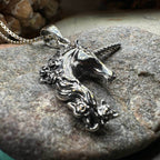 Gwenllian Unicorn Necklace - 18