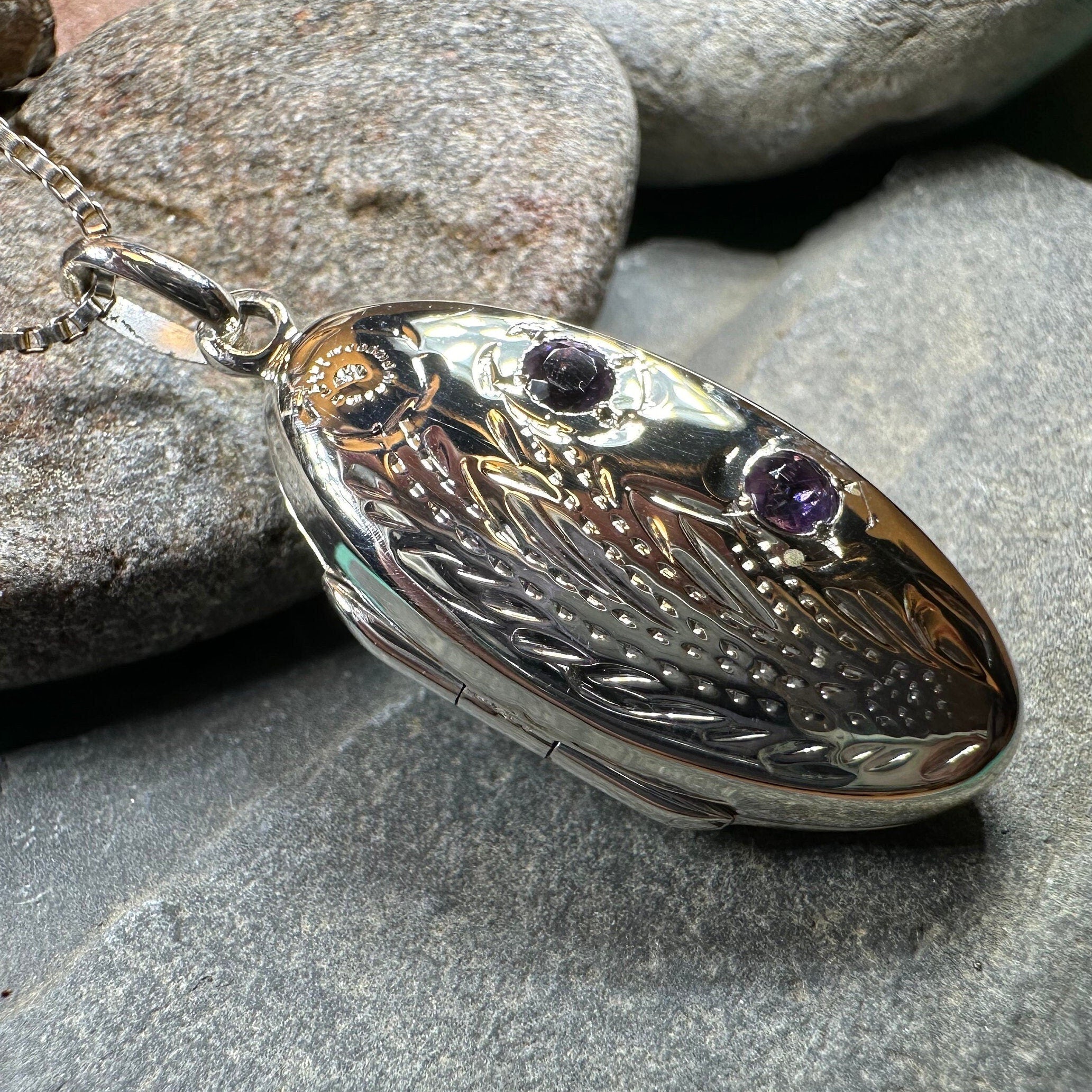 Meadowbrook Flower Locket Necklace