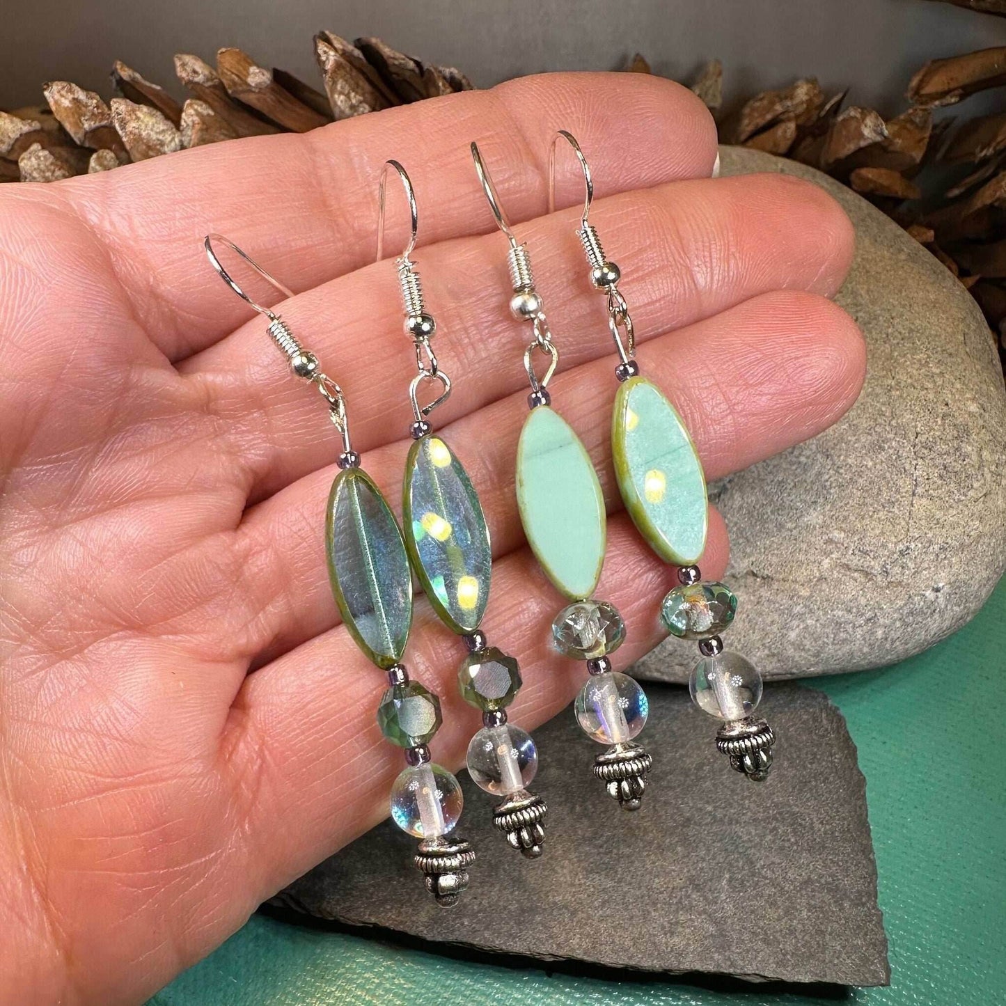 Fairy Pools Earrings - Blue