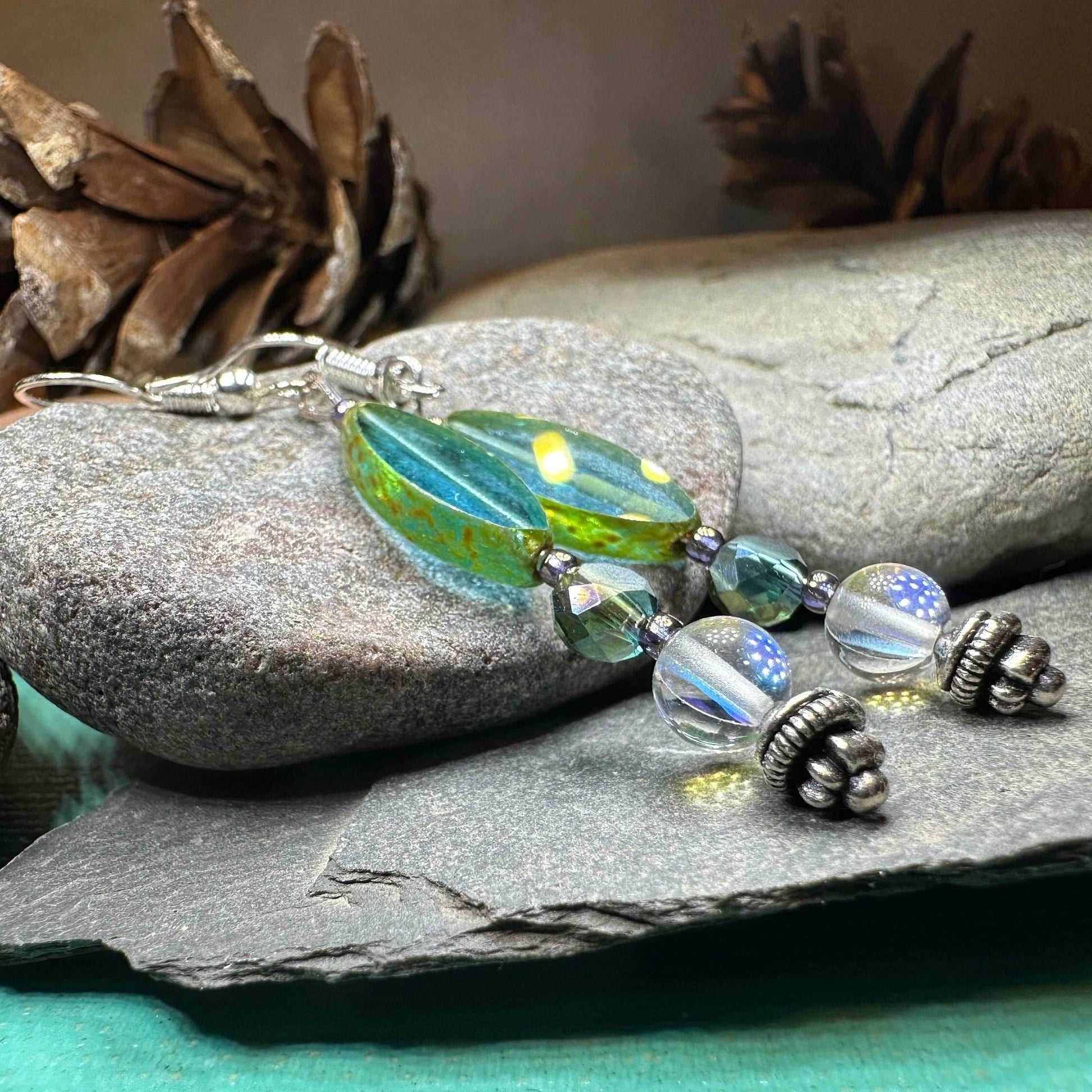Fairy Pools Earrings - Blue