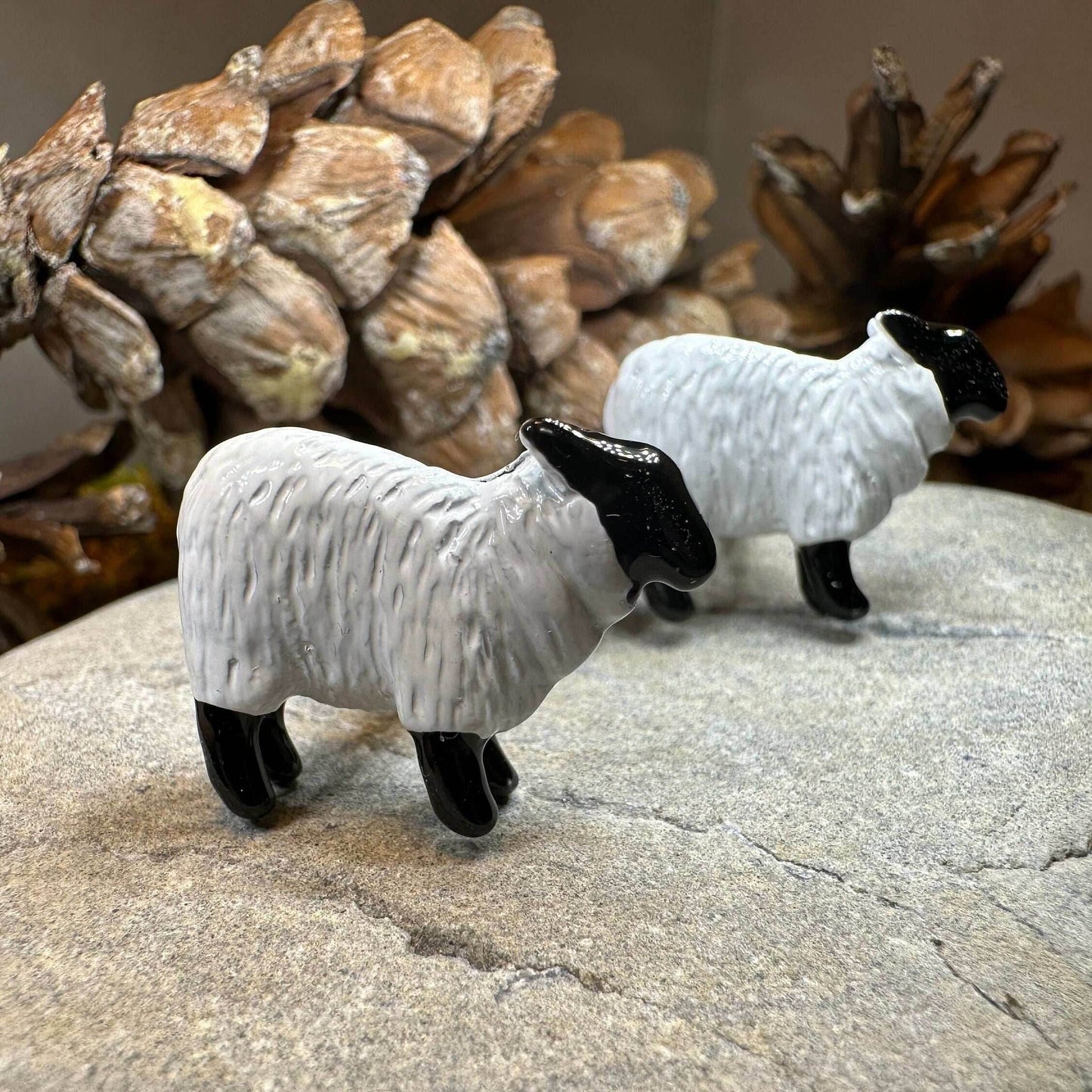 Wooly Sheep Cuff Links - 