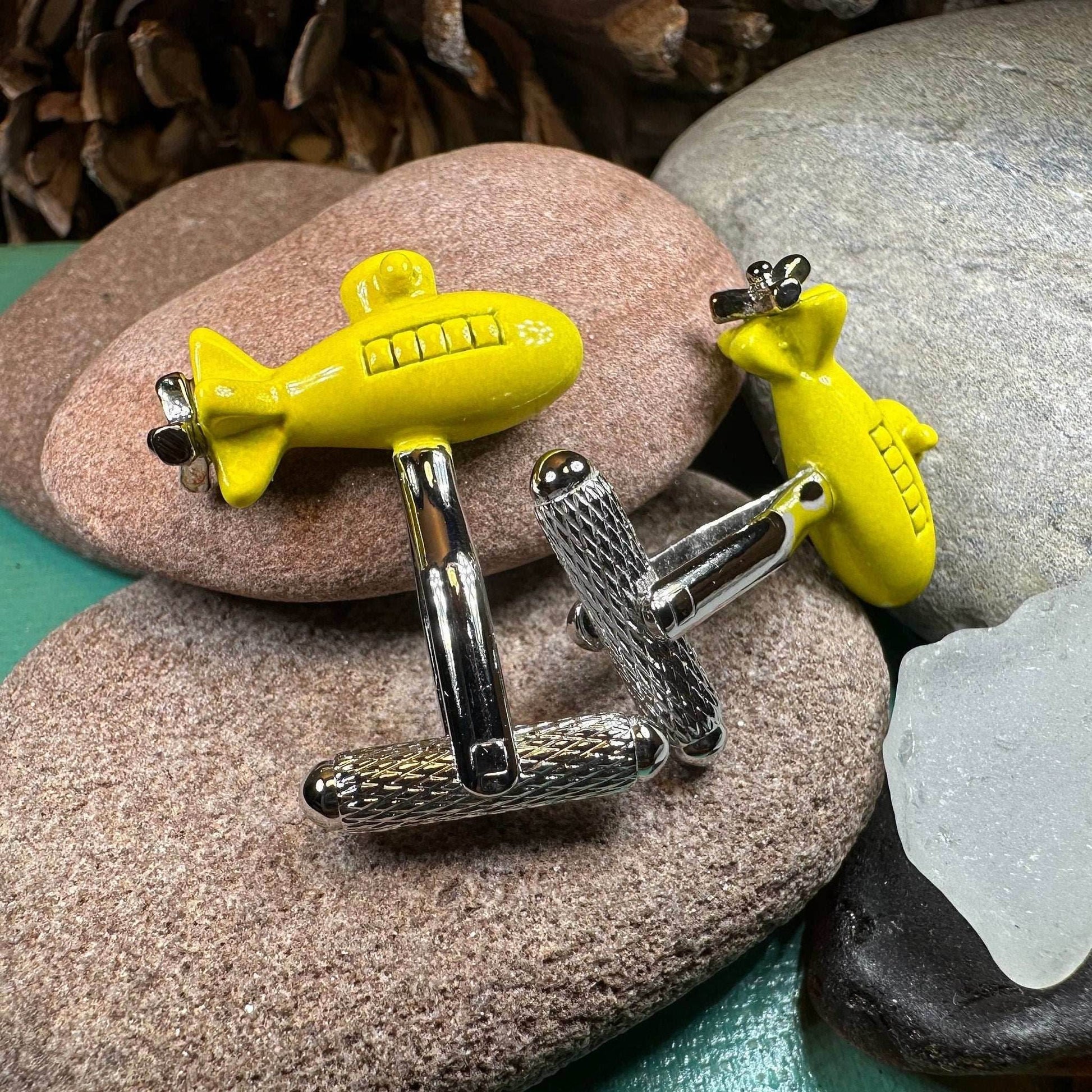 Yellow Submarine Cuff Links - 