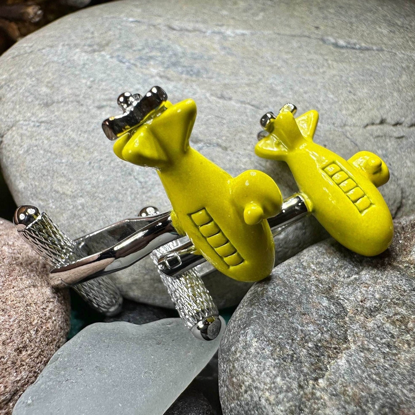 Yellow Submarine Cuff Links - 