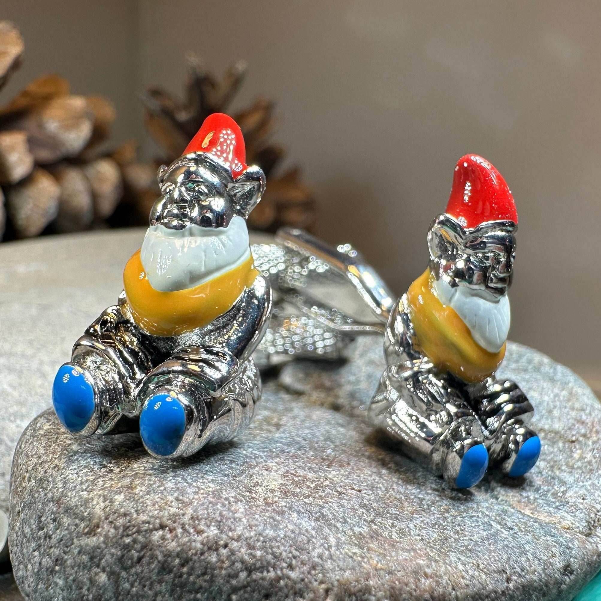 Garden Gnome Cuff Links - 