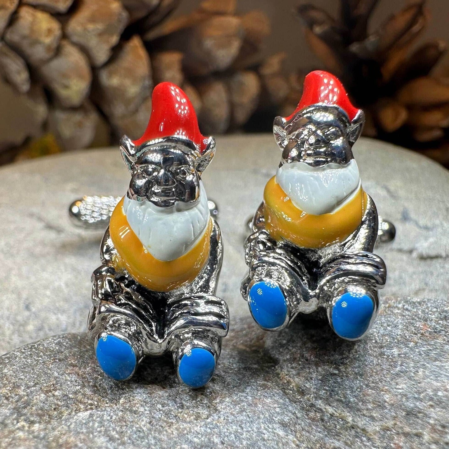 Garden Gnome Cuff Links - 
