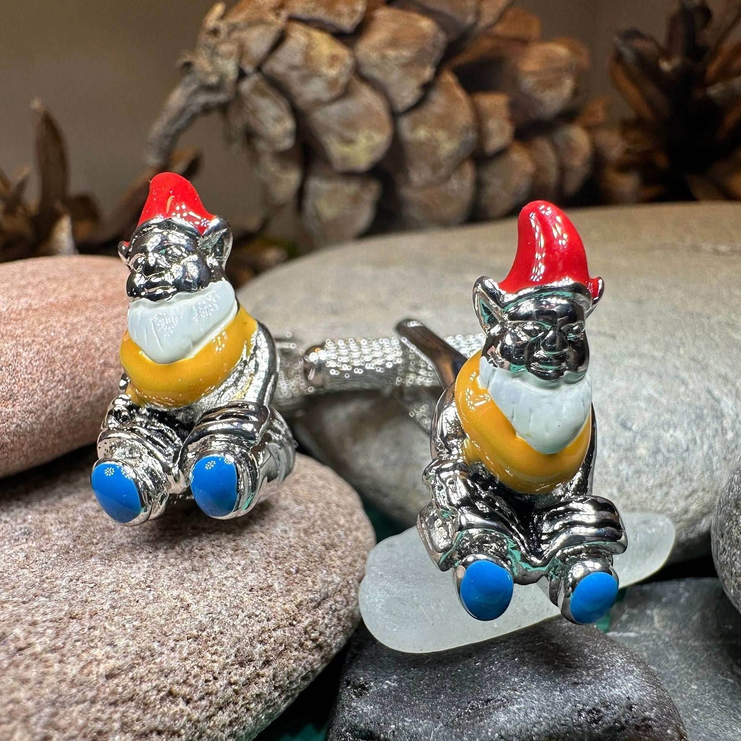 Garden Gnome Cuff Links - 