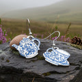 Old Fashioned Teapot & Cup Earrings