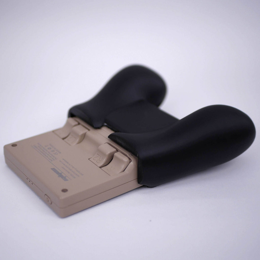 Miyoo Mini Plus Grip Comfort Grip Ergonomic Design Felt High Quality Smooth Attachment Handle Gaming Accessory for Miyoo Mini Plus - Green / Grip Only