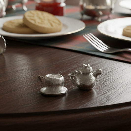 Spot O' Tea Teapot & Cup Earrings