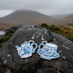 Old Fashioned Teapot & Cup Earrings