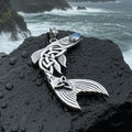 Irish Salmon of Knowledge Moonstone Necklace