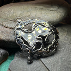 Pictish Celtic Dog Necklace