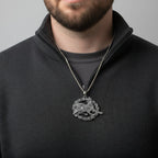 Pictish Celtic Dog Necklace