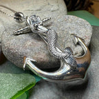 Mermaid Anchor Necklace - 