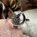 October Moon Owl Ring - 5