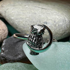 October Moon Owl Ring - 5