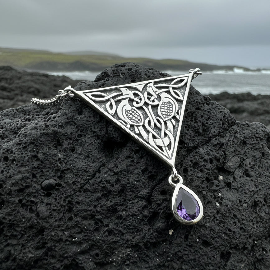 Kells Celtic Birds Necklace