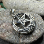 Moon And Star Necklace - 18