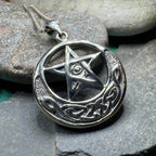Moon And Star Necklace - 18