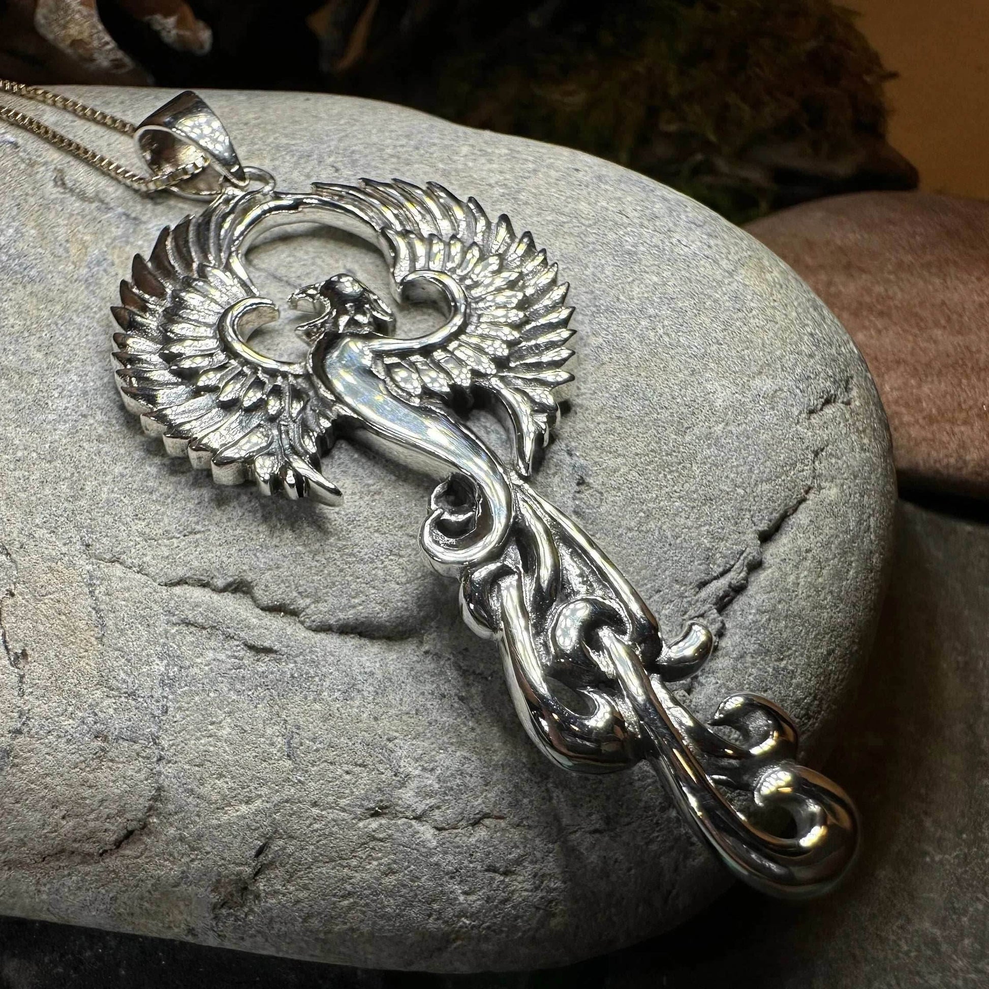 Glorious Phoenix Necklace - 18