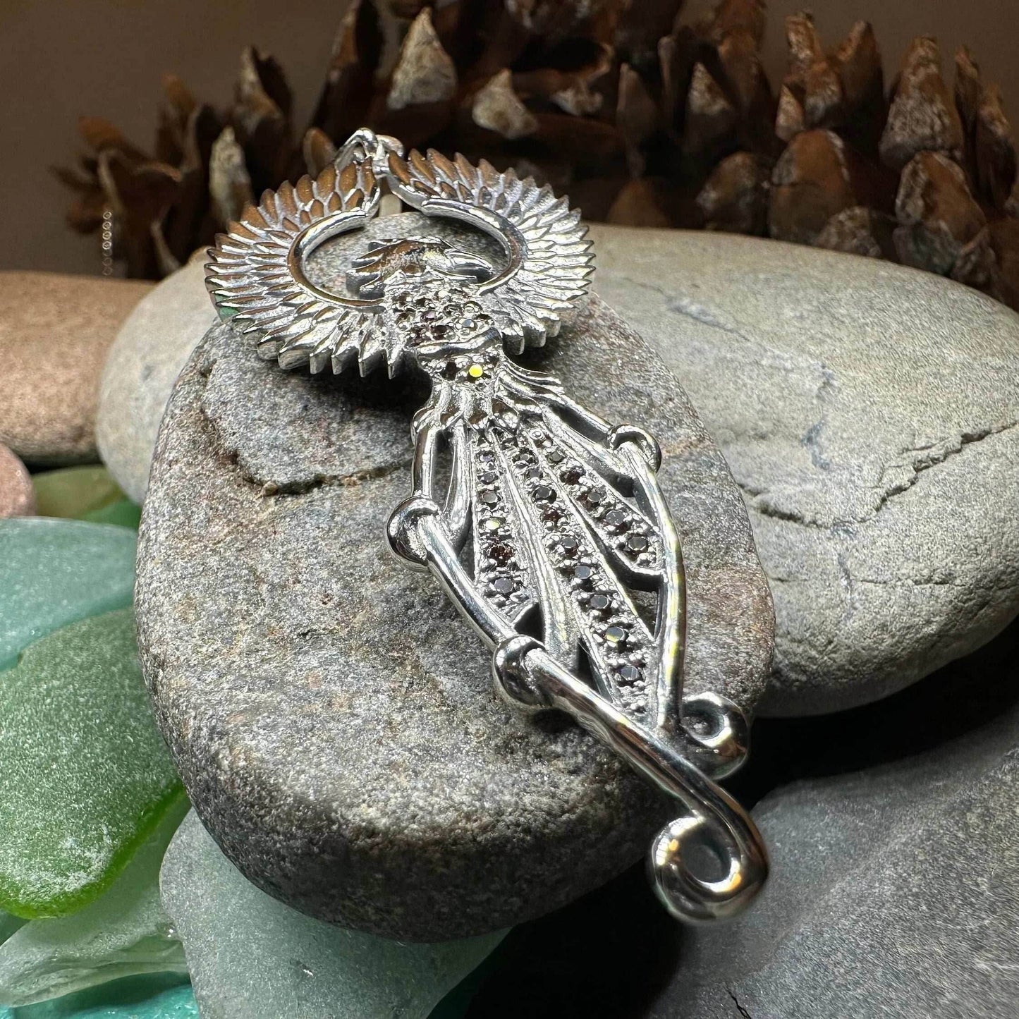 Leigheas Phoenix Necklace - 18 / Amethyst