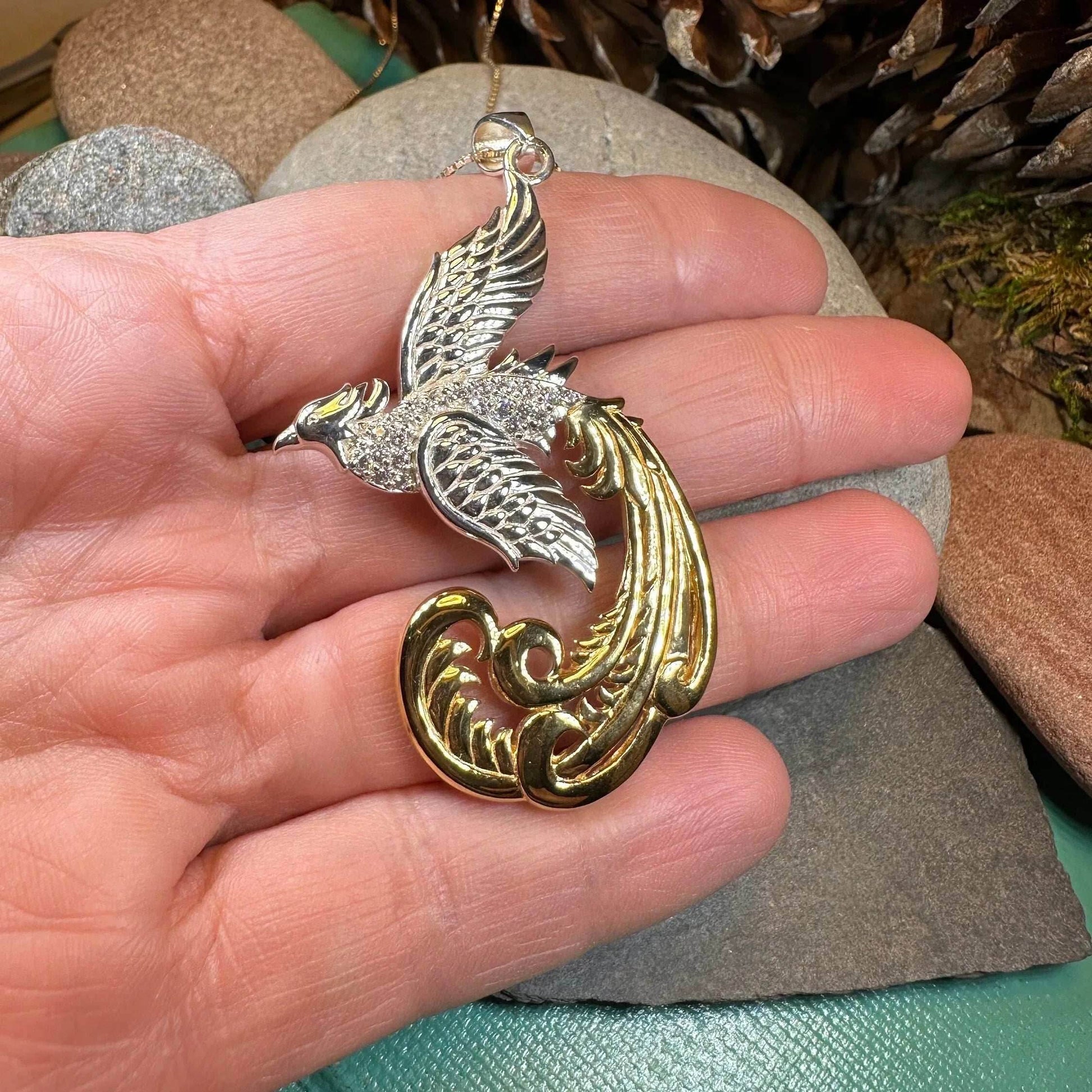 Firesong Phoenix Necklace - 18