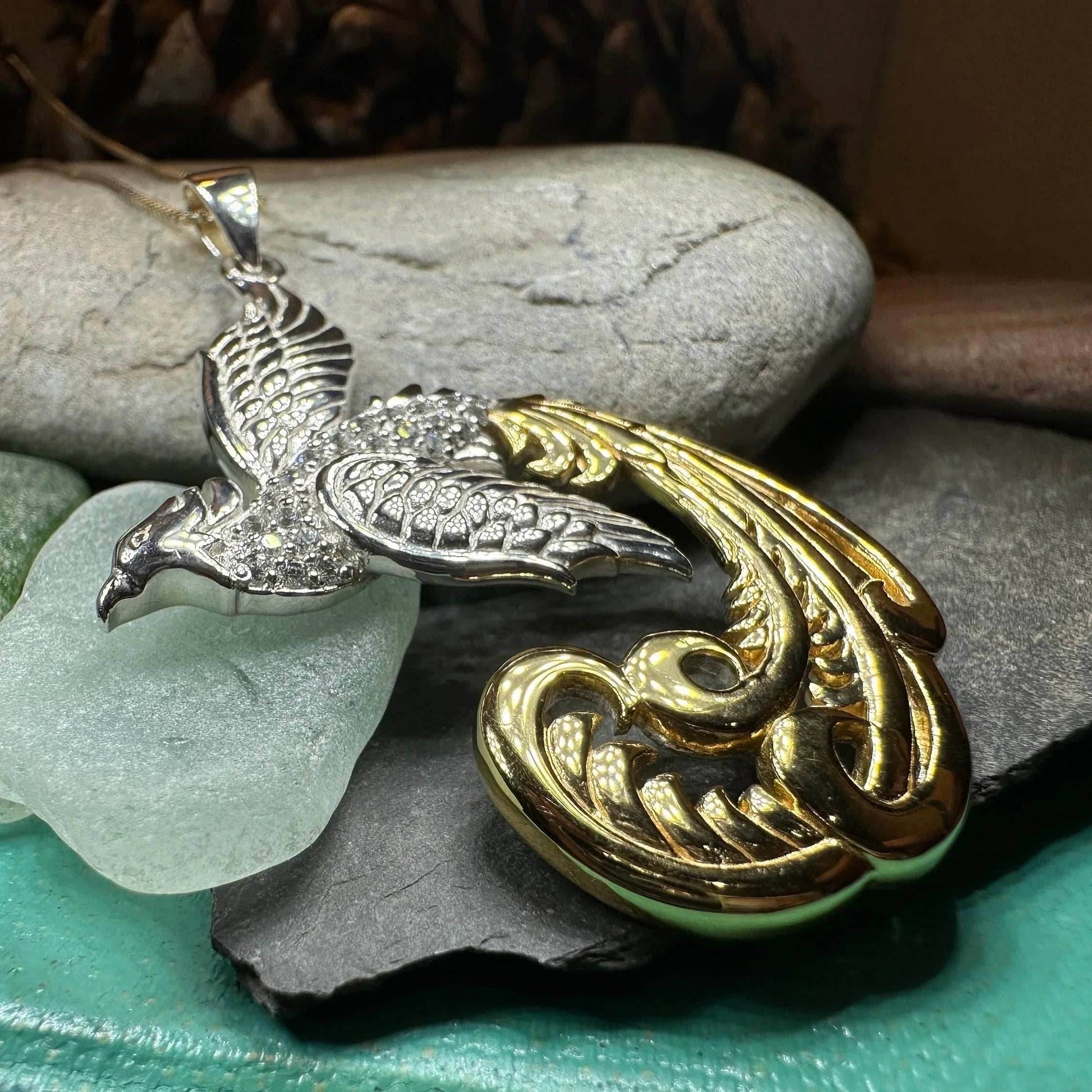 Firesong Phoenix Necklace - 18