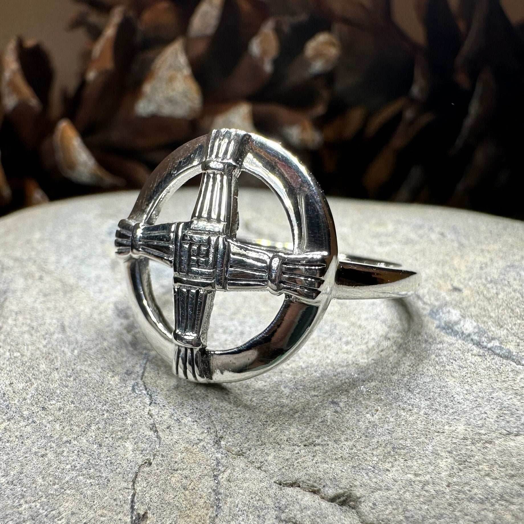 Springtide Saint Brigid's Cross Ring - 5