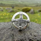 Springtide Saint Brigid's Cross Ring