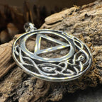 Celtic AA Sobriety Necklace - 18