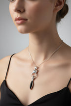 Lyric Triple Moon Goddess Necklace