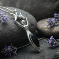 Lyric Triple Moon Goddess Necklace