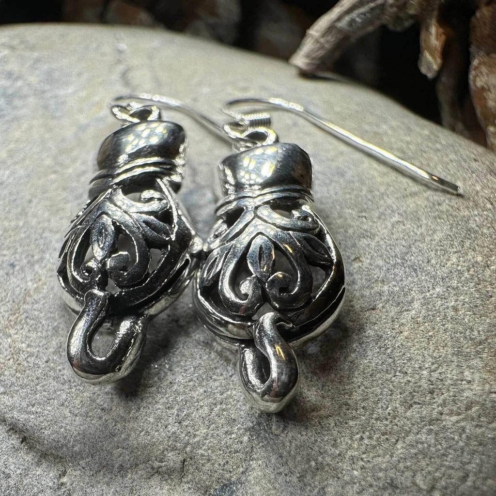 Celtic Cat Earrings - 
