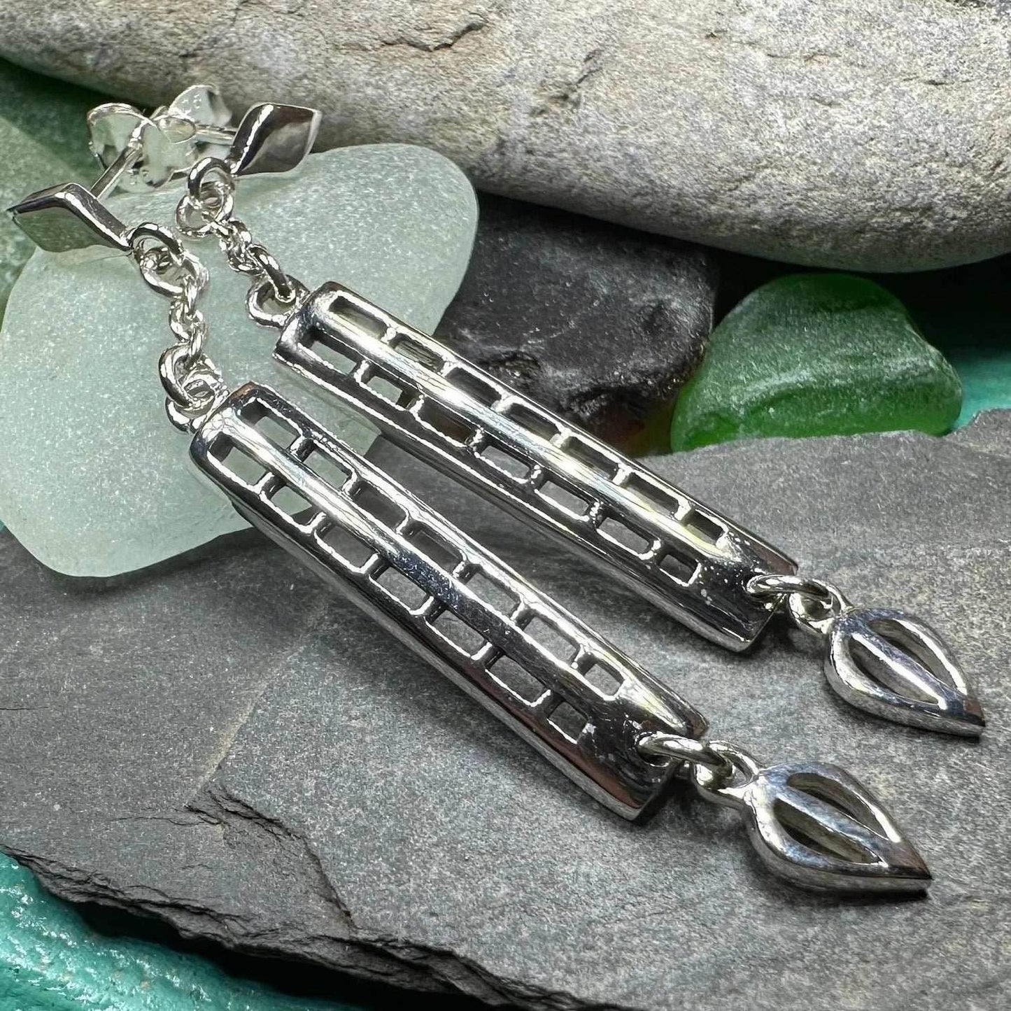 Mackintosh Art Deco Earrings - 