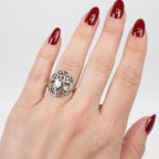 Irish Lace Claddagh Ring