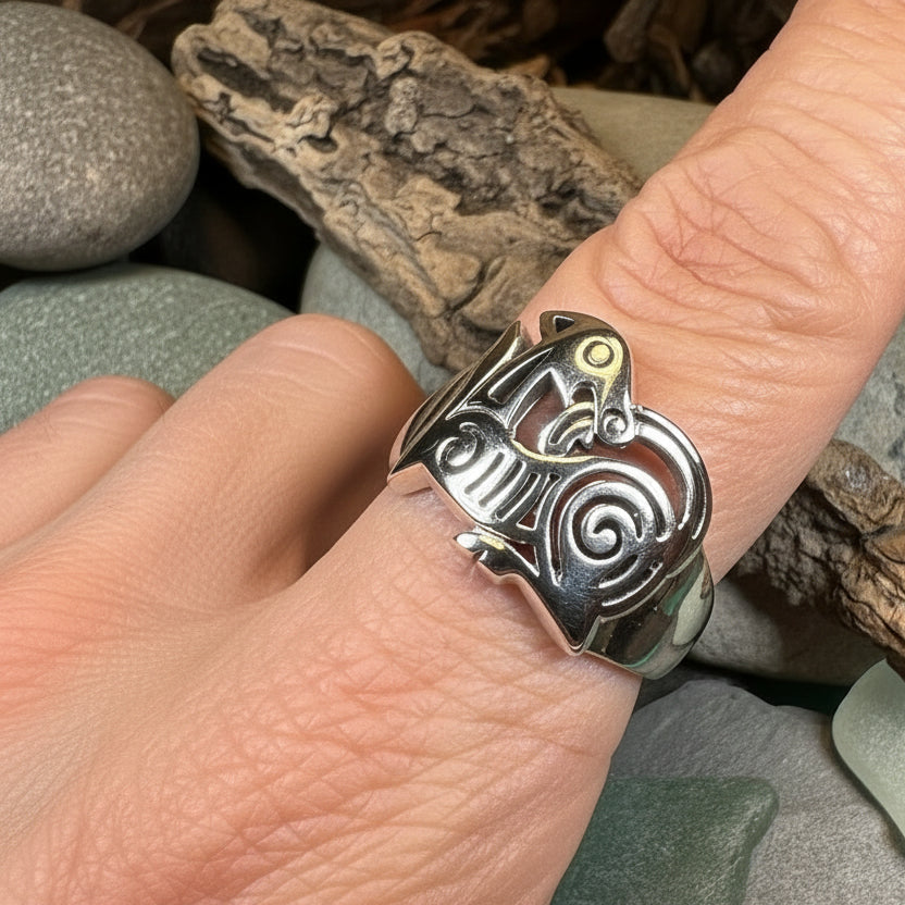 Pictish Lore Celtic Dragon Ring