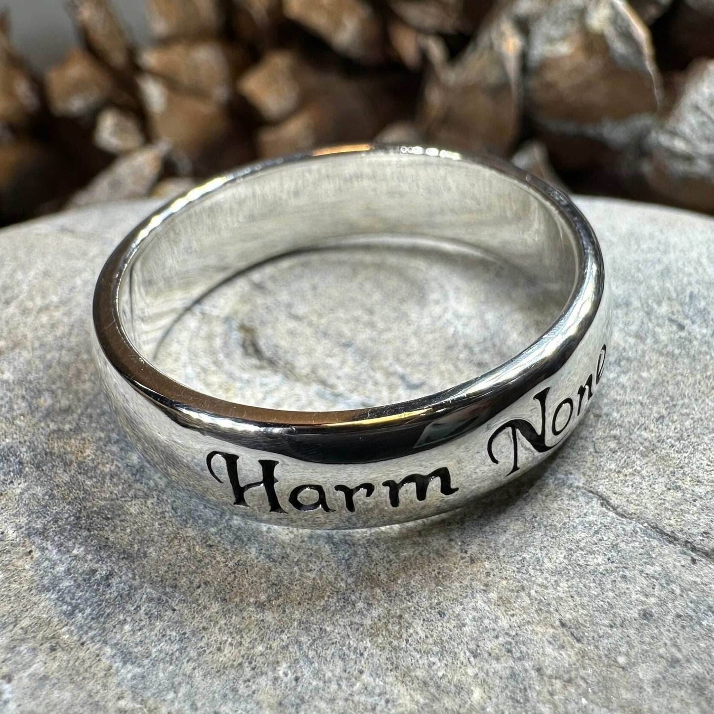 Harm None Wiccan Ring - 6