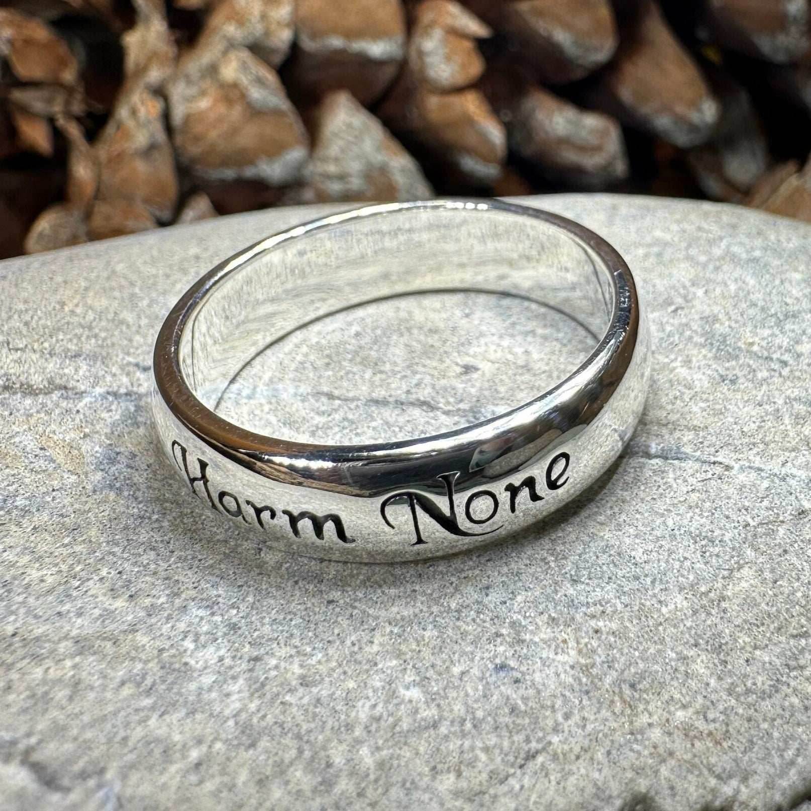 Harm None Wiccan Ring - 6