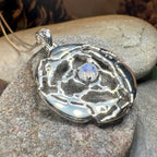 Old World Triple Raven Moonstone Necklace