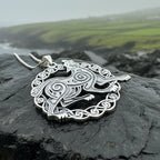 Pictish Celtic Dog Necklace