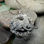 Pictish Celtic Dog Necklace