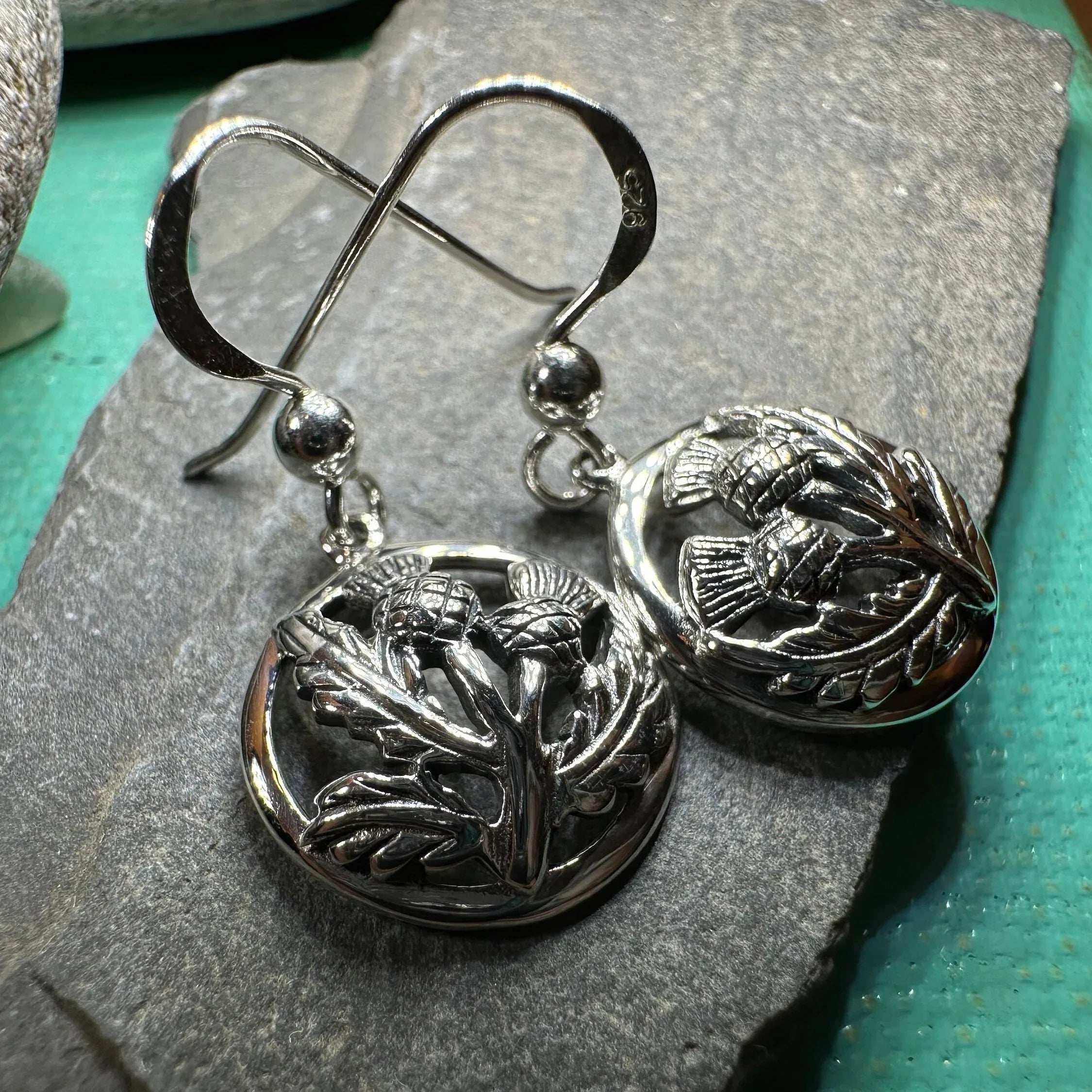 Aviemore Thistle Earrings - 