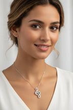Opal Music Necklace