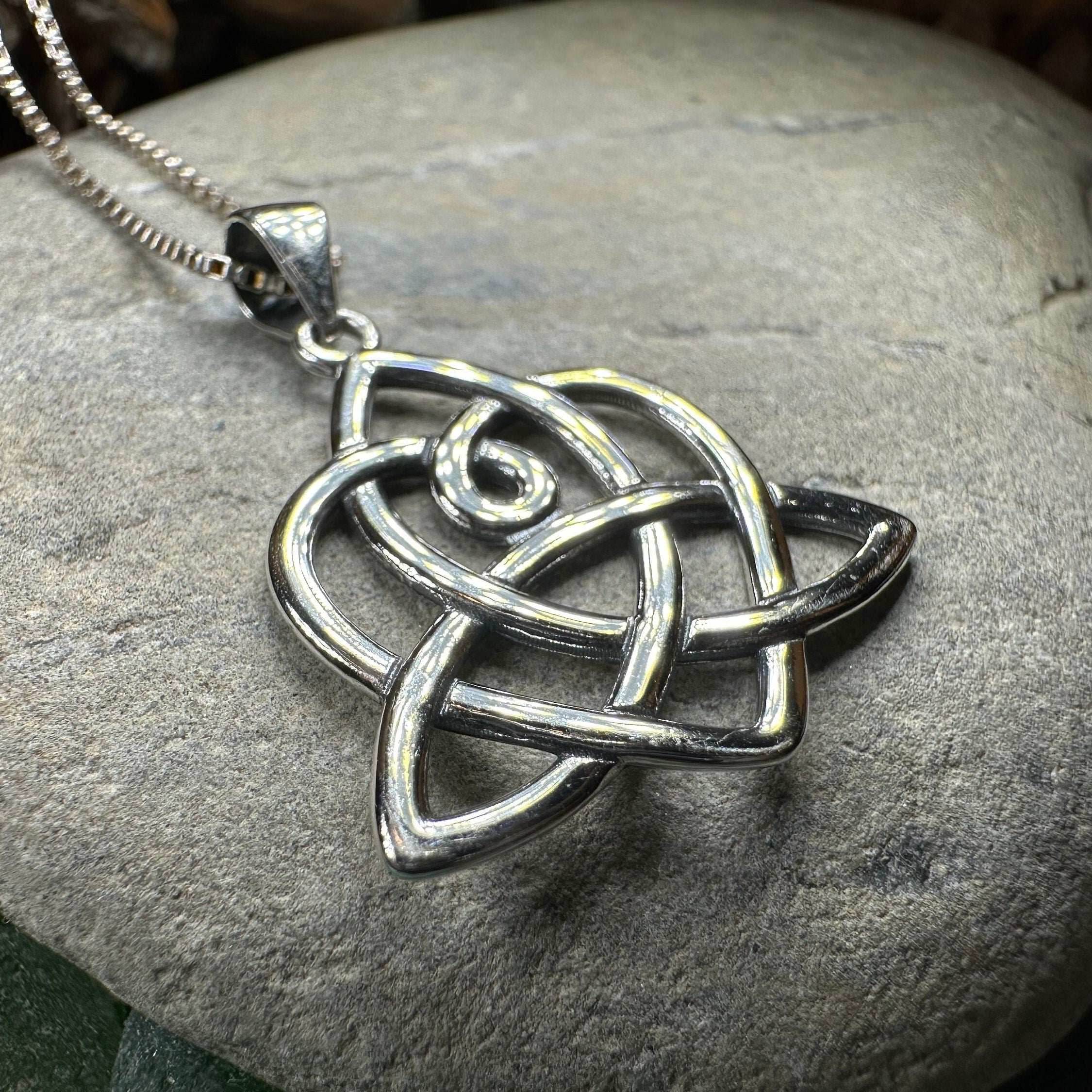 Celtic Love Knot Necklace - 